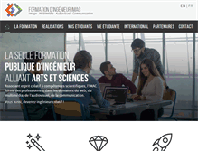 Tablet Screenshot of ingenieur-imac.fr